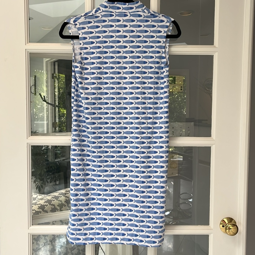 sailor-sailor tropical fish sleeveless dress - Sz XS - NWOT - Picture 4 of 4